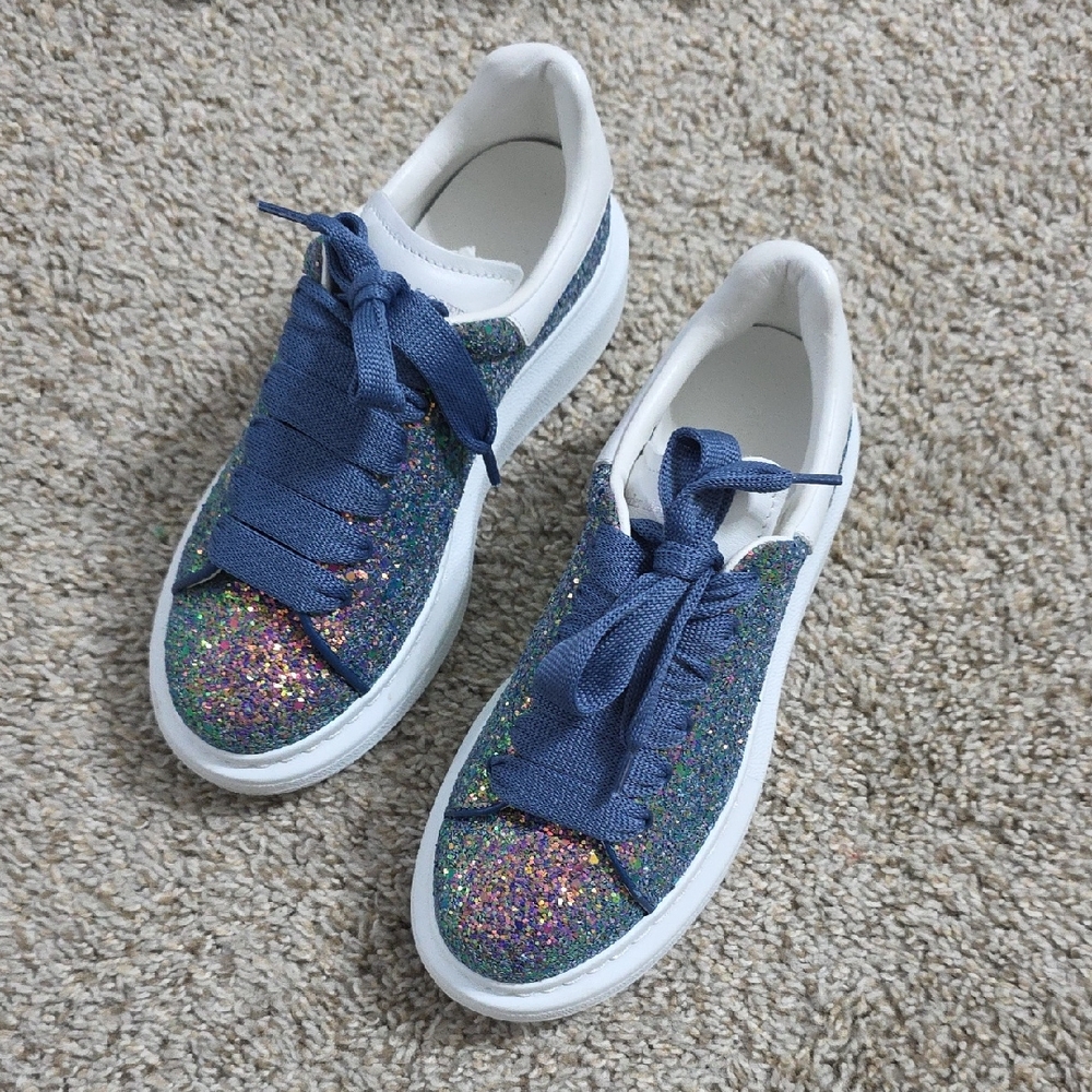 Kid's Alexander McQueen Oversized Sneakers
